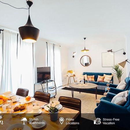 Ferienwohnung Stunning And Colorful- 4Bd 2Bth- Santa Cruz Sevilla Exterior foto