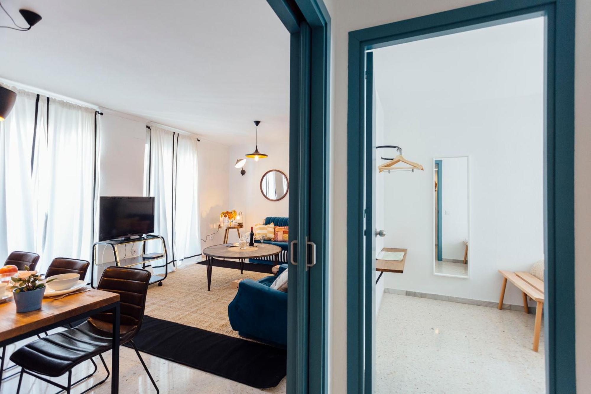 Ferienwohnung Stunning And Colorful- 4Bd 2Bth- Santa Cruz Sevilla Exterior foto