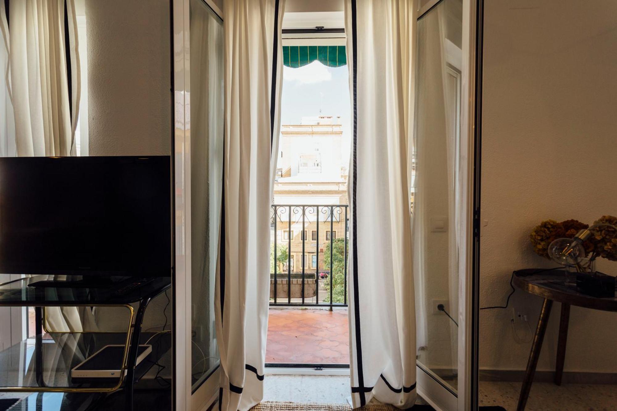 Ferienwohnung Stunning And Colorful- 4Bd 2Bth- Santa Cruz Sevilla Exterior foto