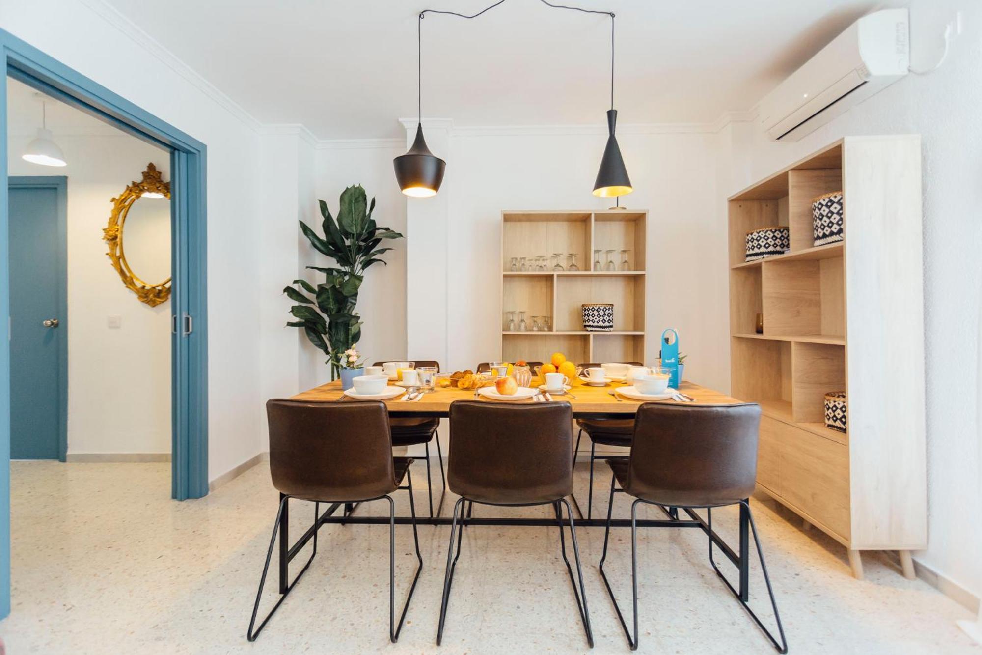 Ferienwohnung Stunning And Colorful- 4Bd 2Bth- Santa Cruz Sevilla Exterior foto